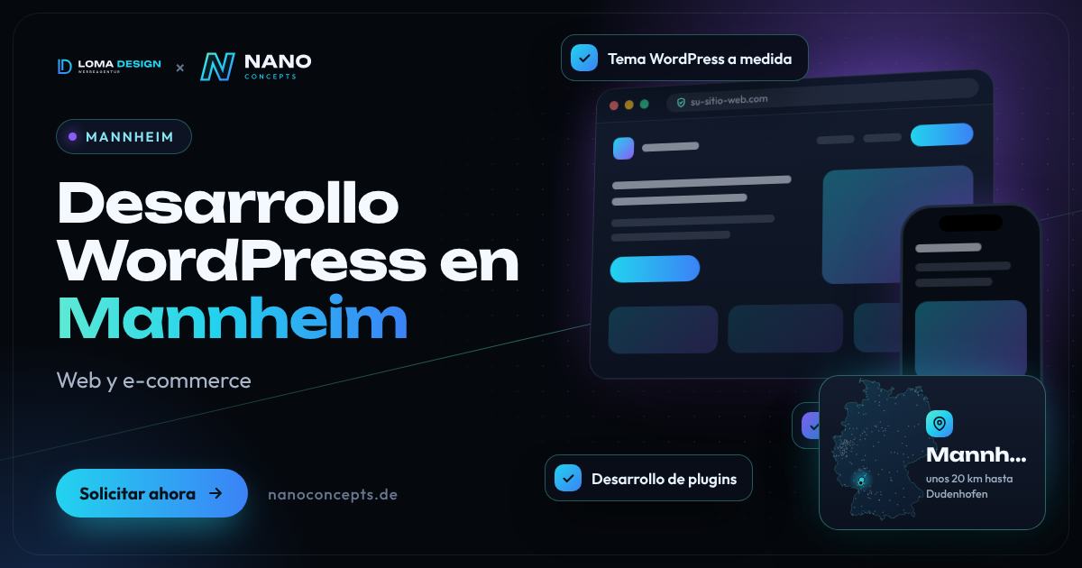 Desarrollo WordPress en Mannheim