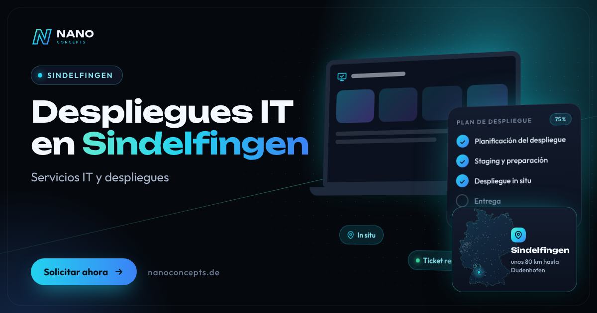 Despliegues IT en Sindelfingen