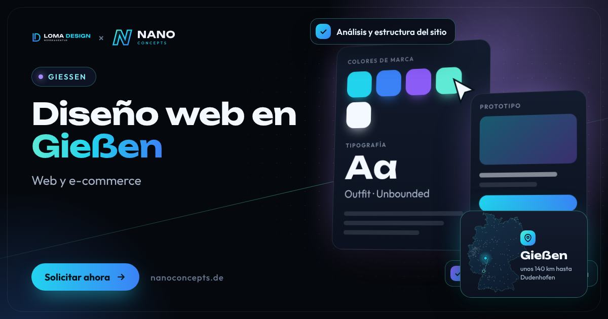 Diseño web en Gießen