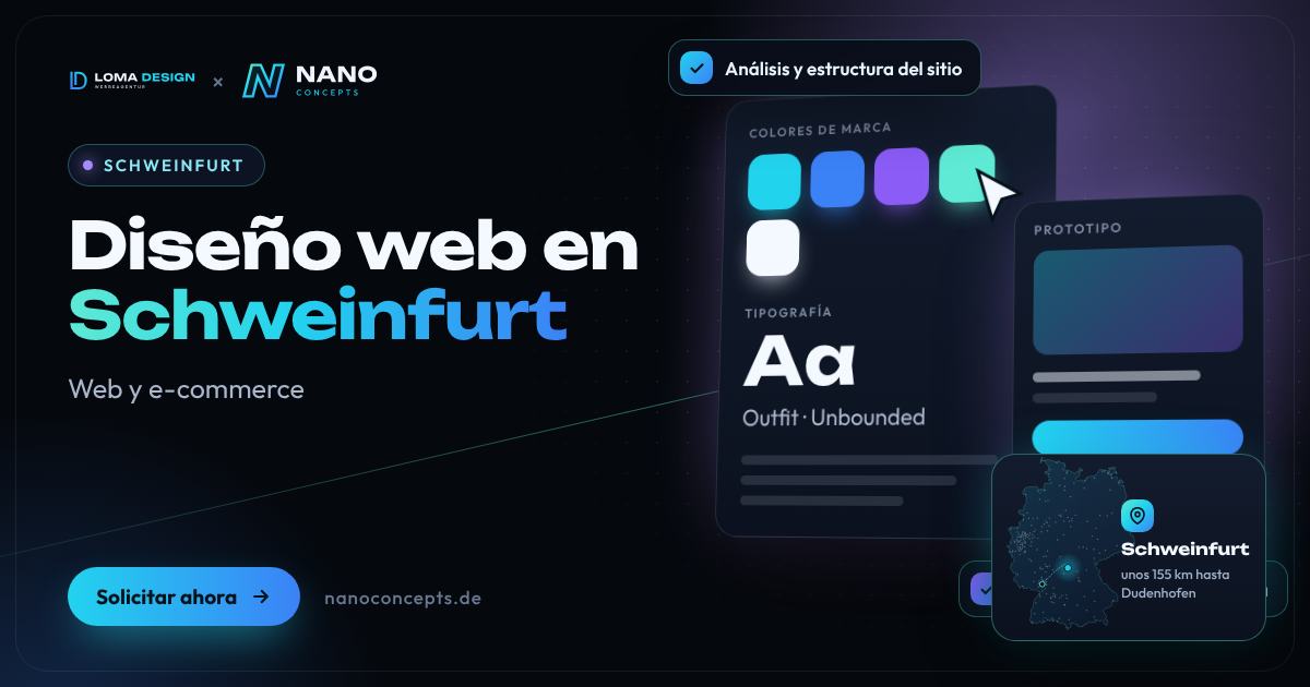 Diseño web en Schweinfurt