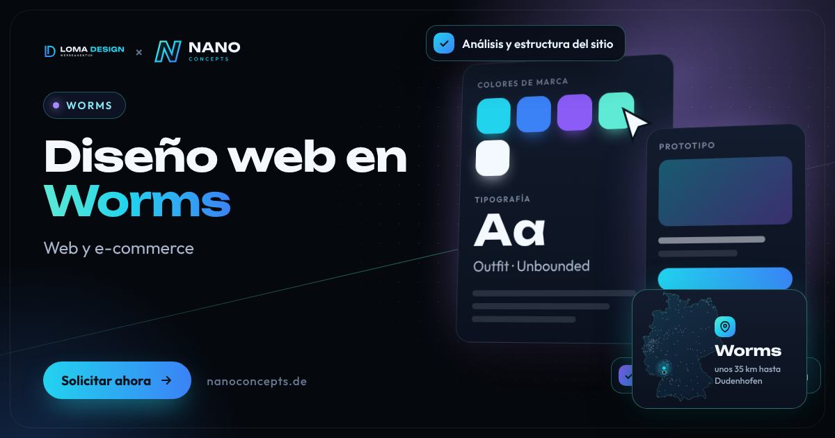 Diseño web en Worms