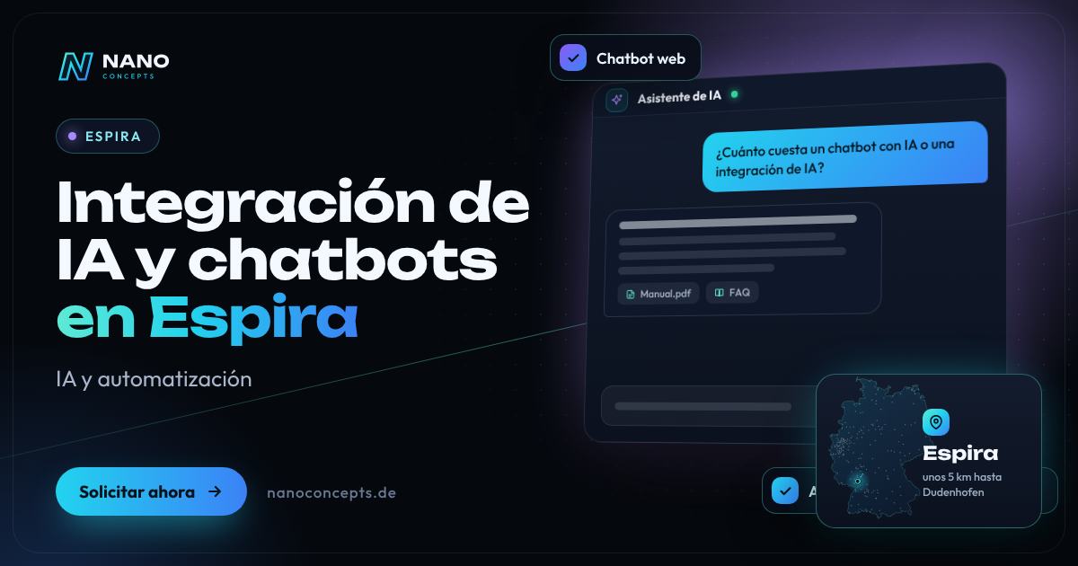 Integración de IA y chatbots en Espira