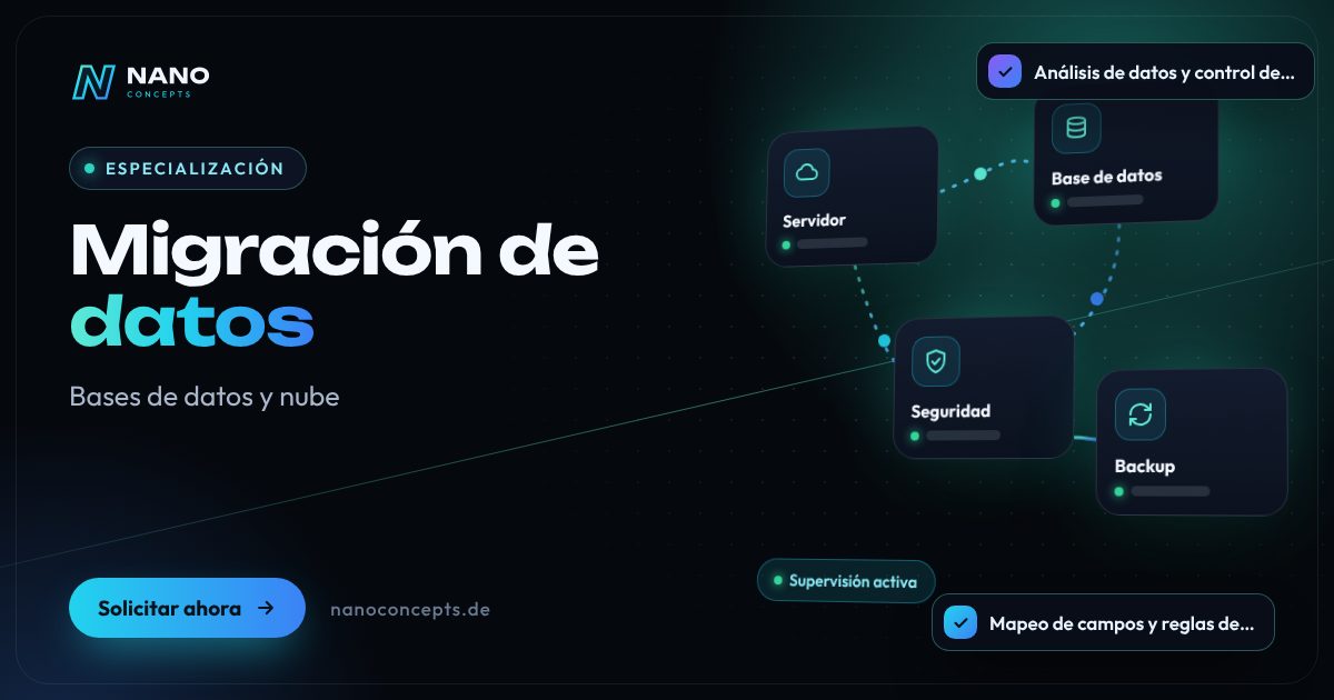 Imagen destacada: Migración de datos