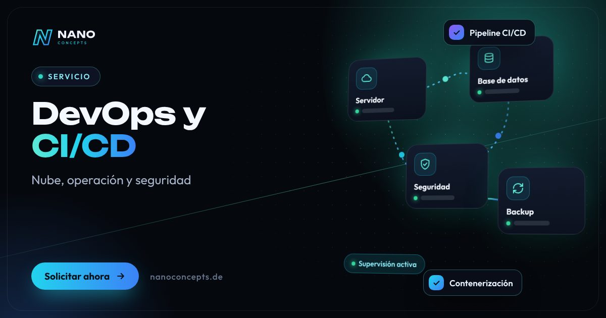 Imagen destacada: DevOps y CI/CD