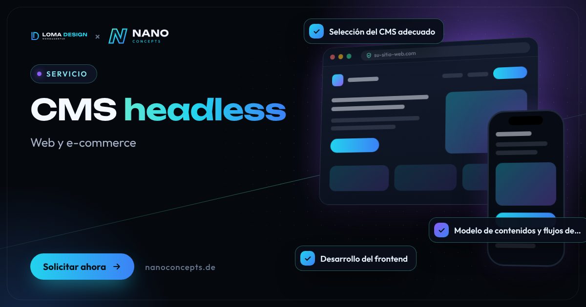 Imagen destacada: CMS headless