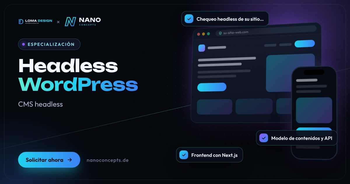 Imagen destacada: Headless WordPress