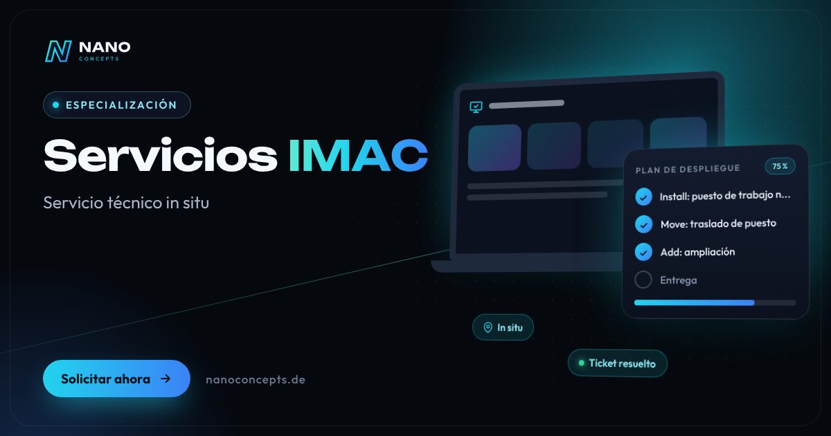 Imagen destacada: Servicios IMAC