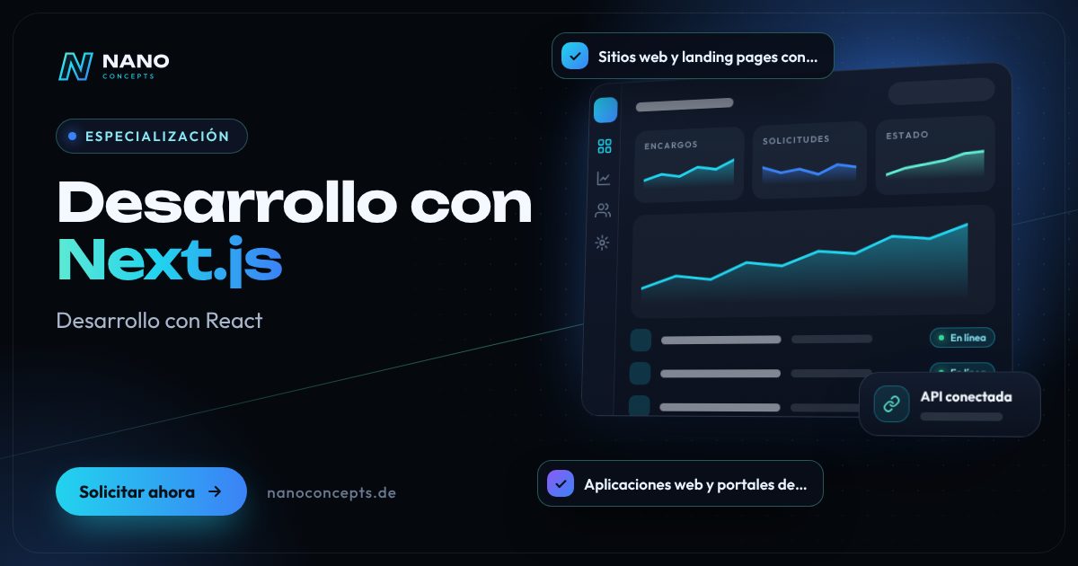 Imagen destacada: Desarrollo con Next.js