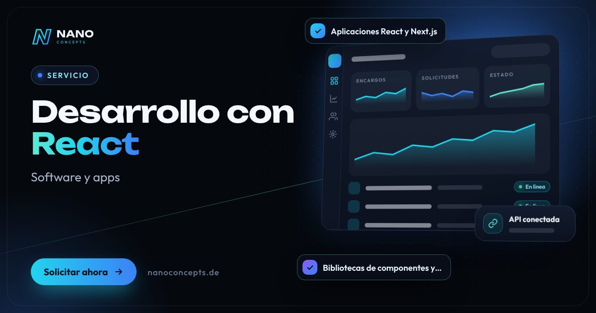Imagen destacada: Desarrollo con React