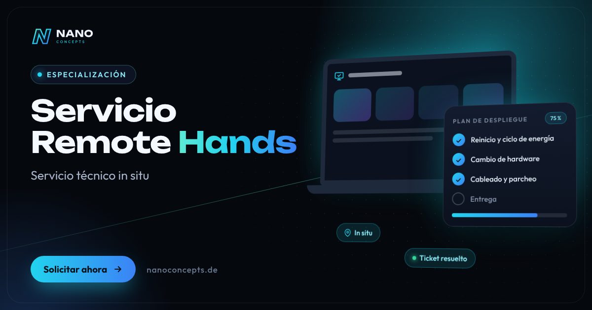 Imagen destacada: Servicio Remote Hands