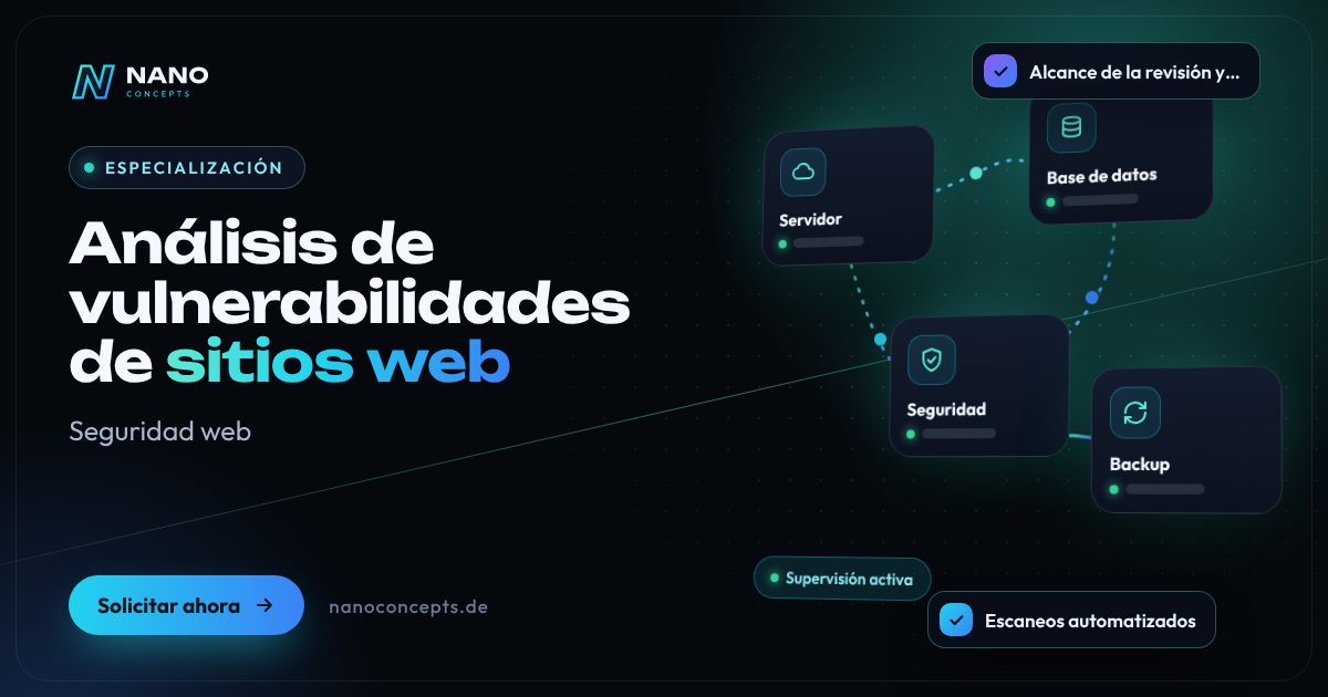 Imagen destacada: Análisis de vulnerabilidades de sitios web