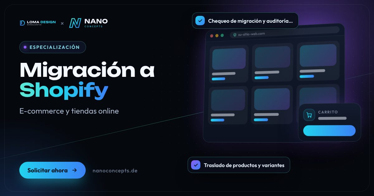 Imagen destacada: Migración a Shopify