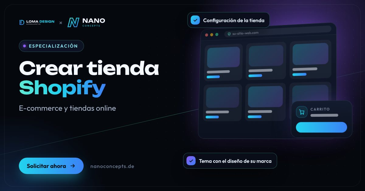 Imagen destacada: Crear tienda Shopify