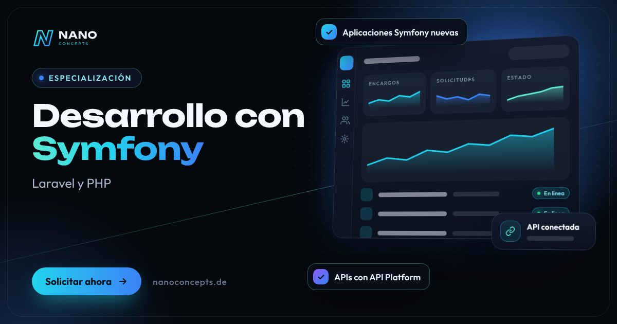 Imagen destacada: Desarrollo con Symfony