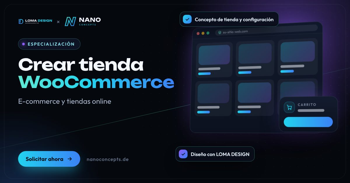 Imagen destacada: Crear tienda WooCommerce