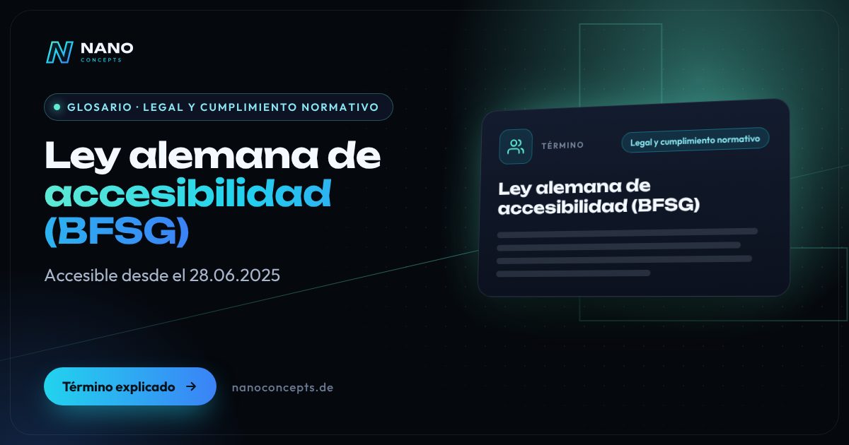 Imagen destacada: Ley alemana de accesibilidad (BFSG)