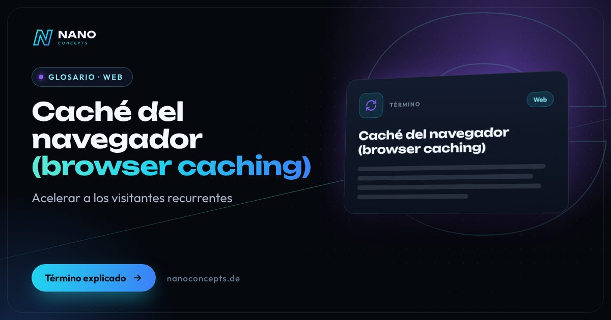 Imagen destacada: Caché del navegador (browser caching)