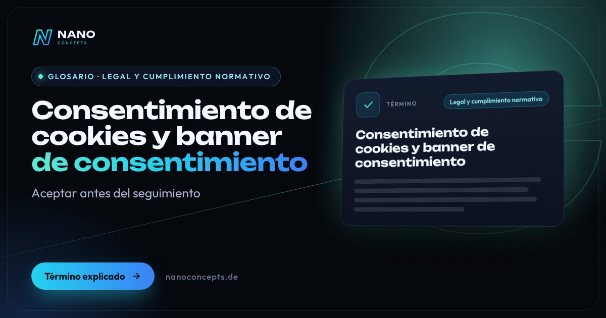 Imagen destacada: Consentimiento de cookies y banner de consentimiento