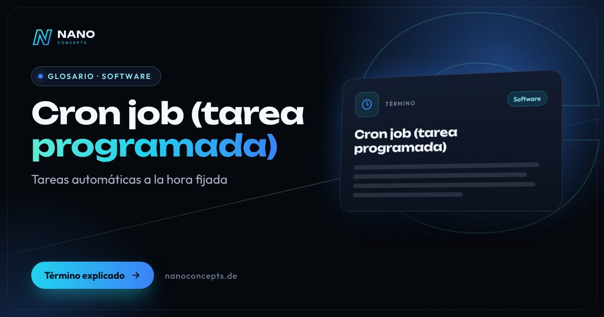 Imagen destacada: Cron job (tarea programada)