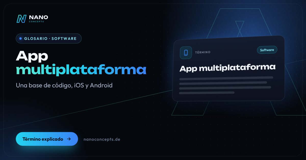 Imagen destacada: App multiplataforma