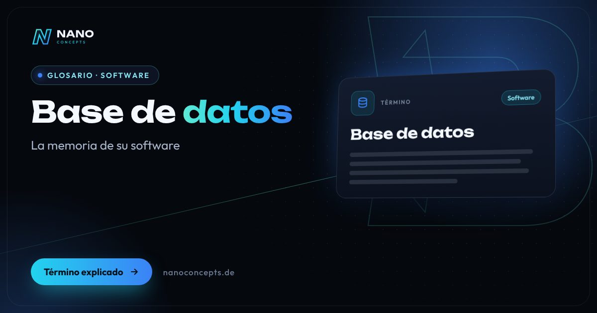 Imagen destacada: Base de datos