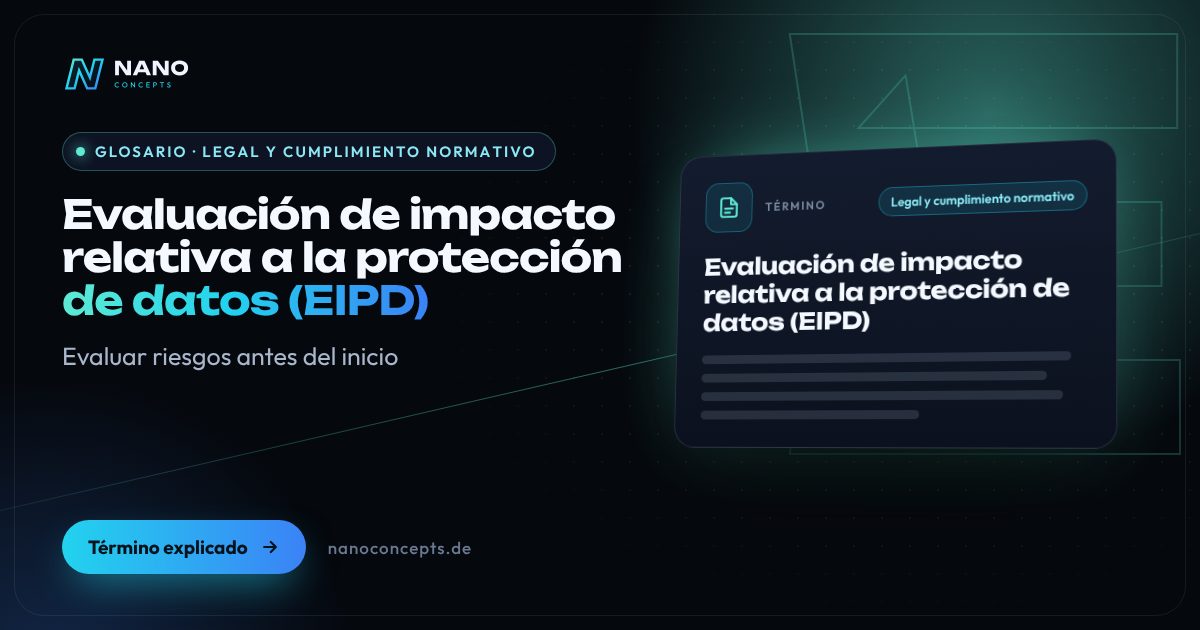 Imagen destacada: Evaluación de impacto relativa a la protección de datos (EIPD)