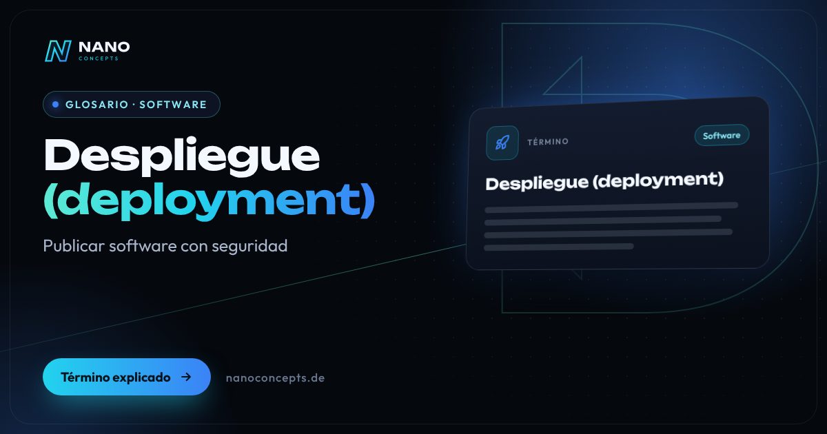 Imagen destacada: Despliegue (deployment)