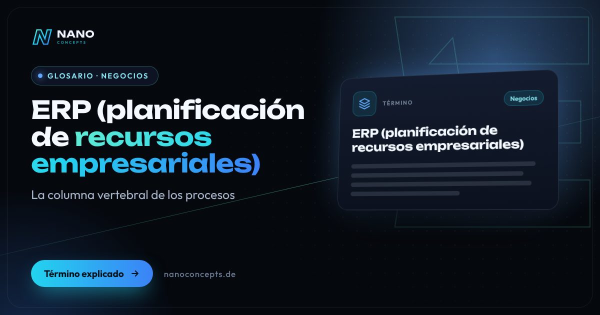 Imagen destacada: ERP (planificación de recursos empresariales)