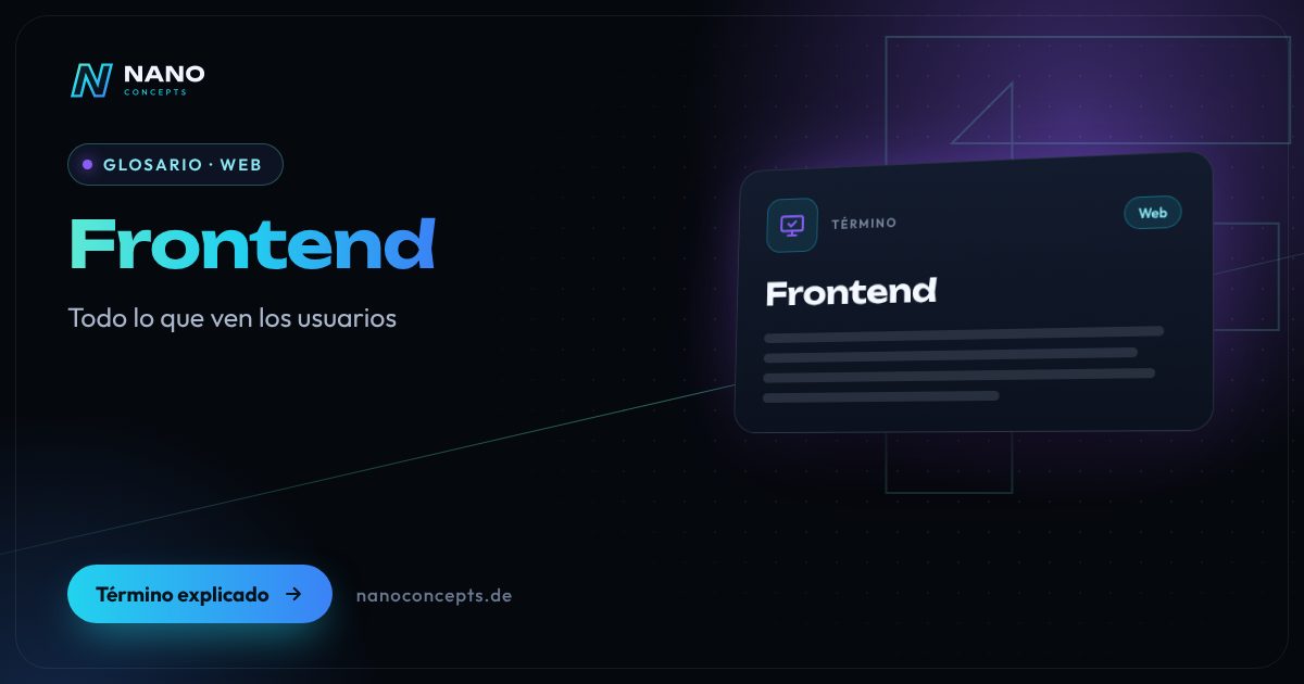 Imagen destacada: Frontend