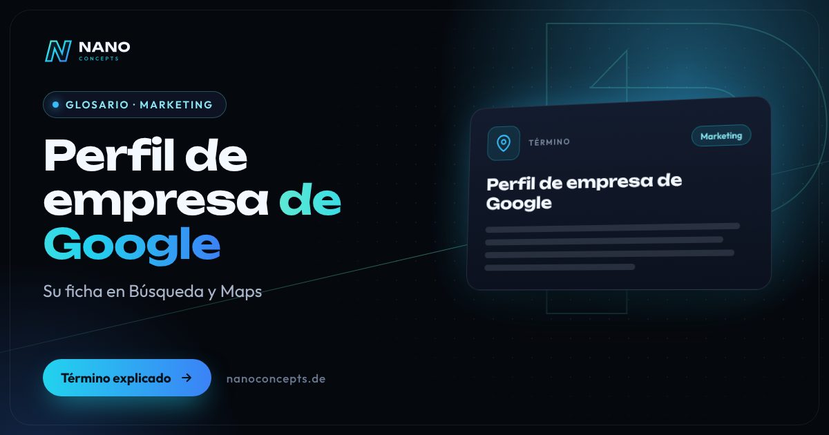 Imagen destacada: Perfil de empresa de Google