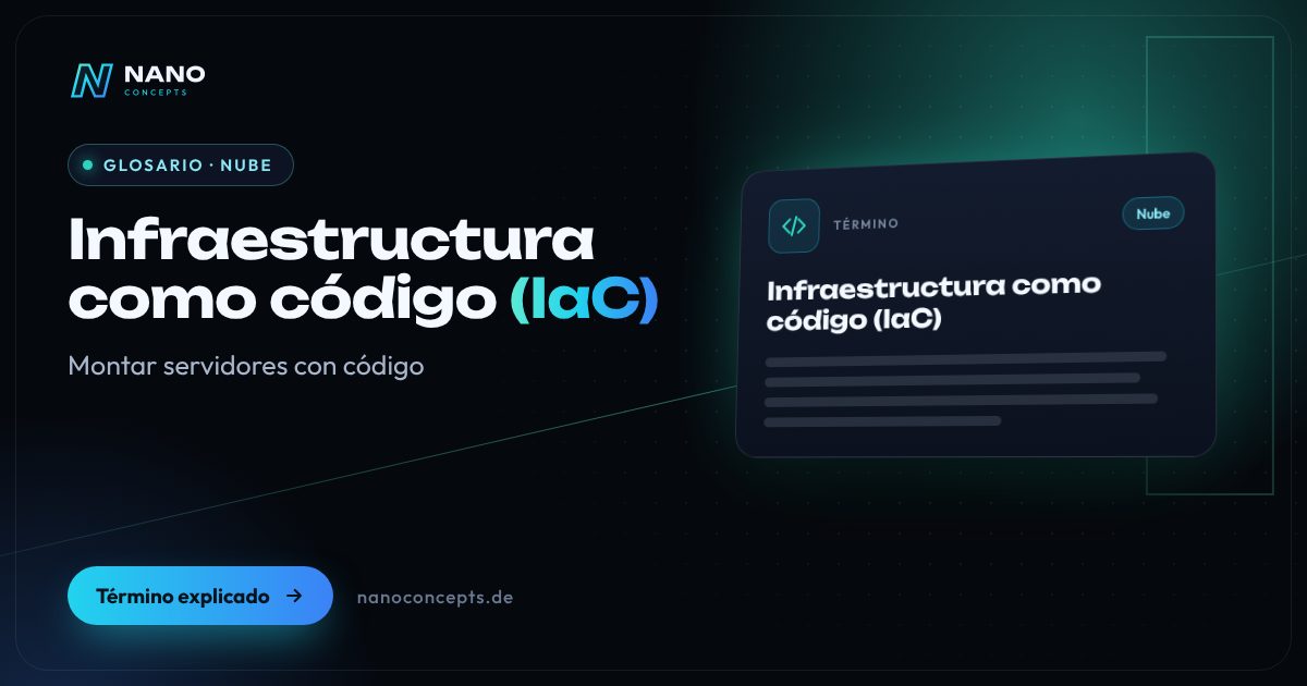 Imagen destacada: Infraestructura como código (IaC)