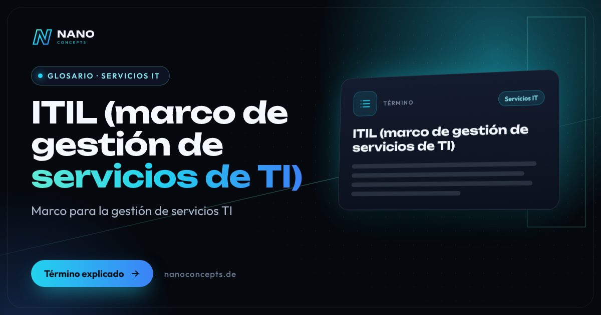 Imagen destacada: ITIL (marco de gestión de servicios de TI)