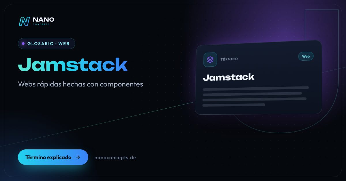 Imagen destacada: Jamstack
