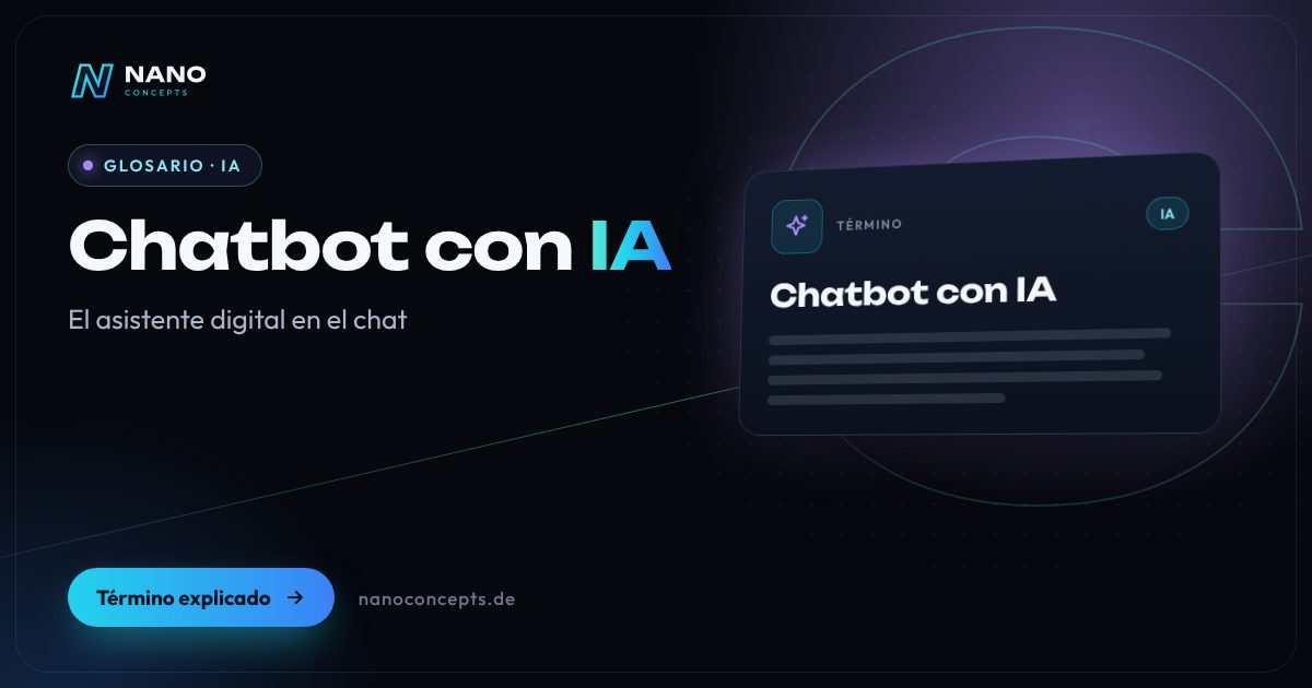 Imagen destacada: Chatbot con IA
