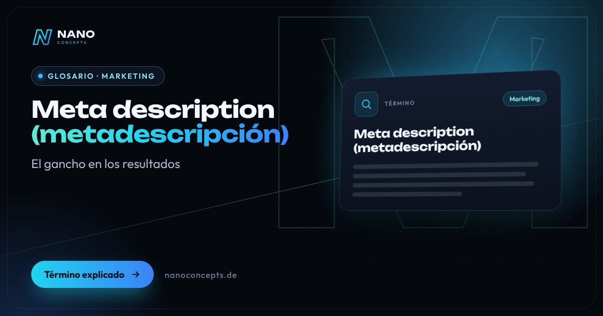 Imagen destacada: Meta description (metadescripción)