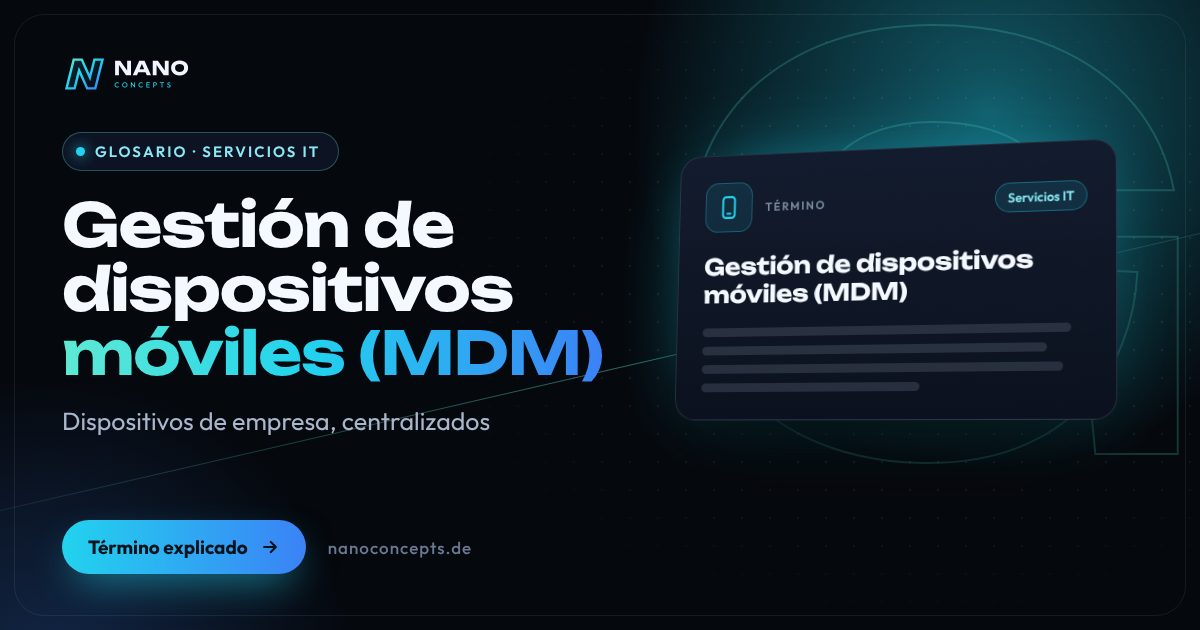 Imagen destacada: Gestión de dispositivos móviles (MDM)