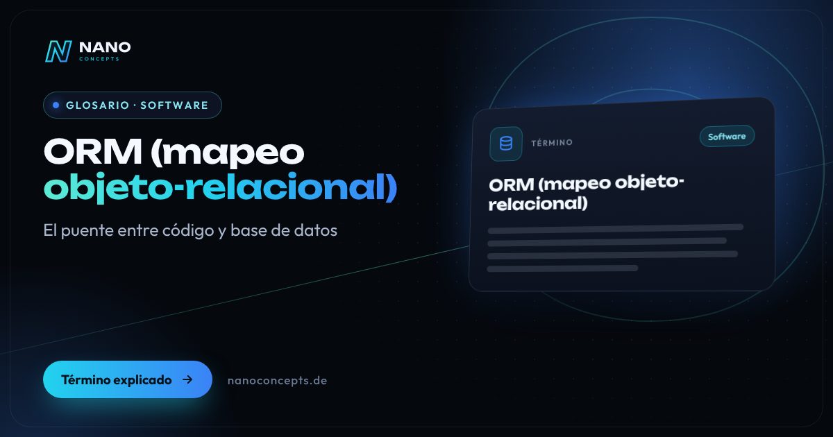 Imagen destacada: ORM (mapeo objeto-relacional)