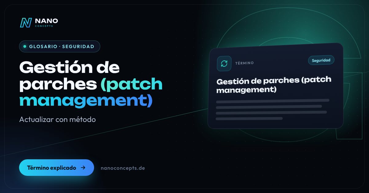 Imagen destacada: Gestión de parches (patch management)