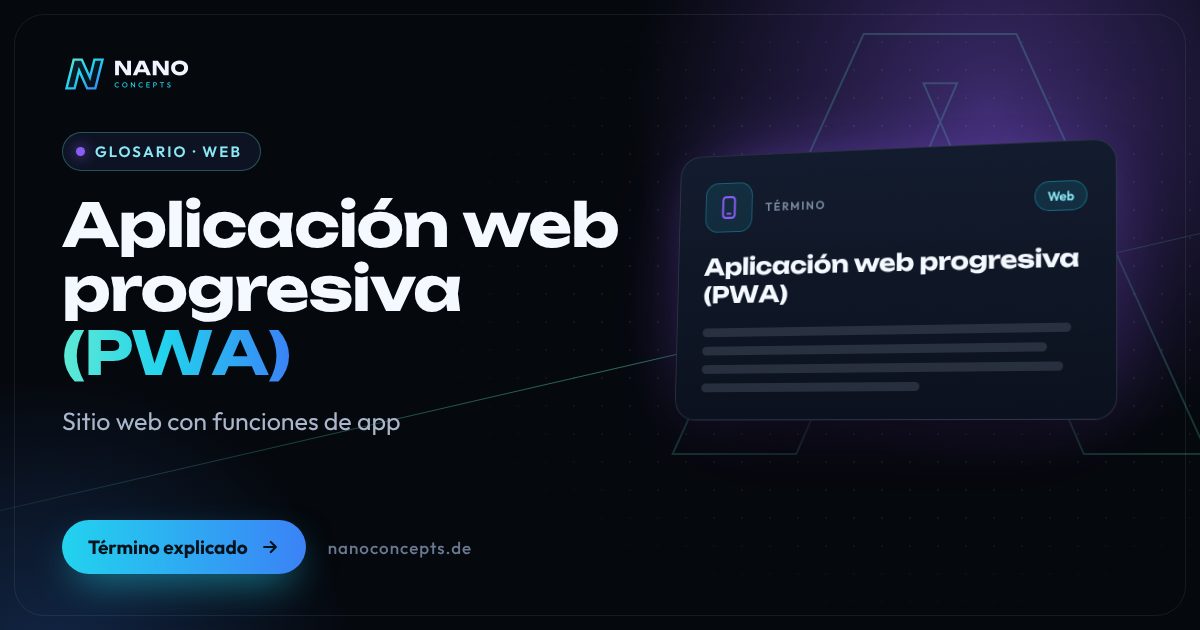 Imagen destacada: Aplicación web progresiva (PWA)