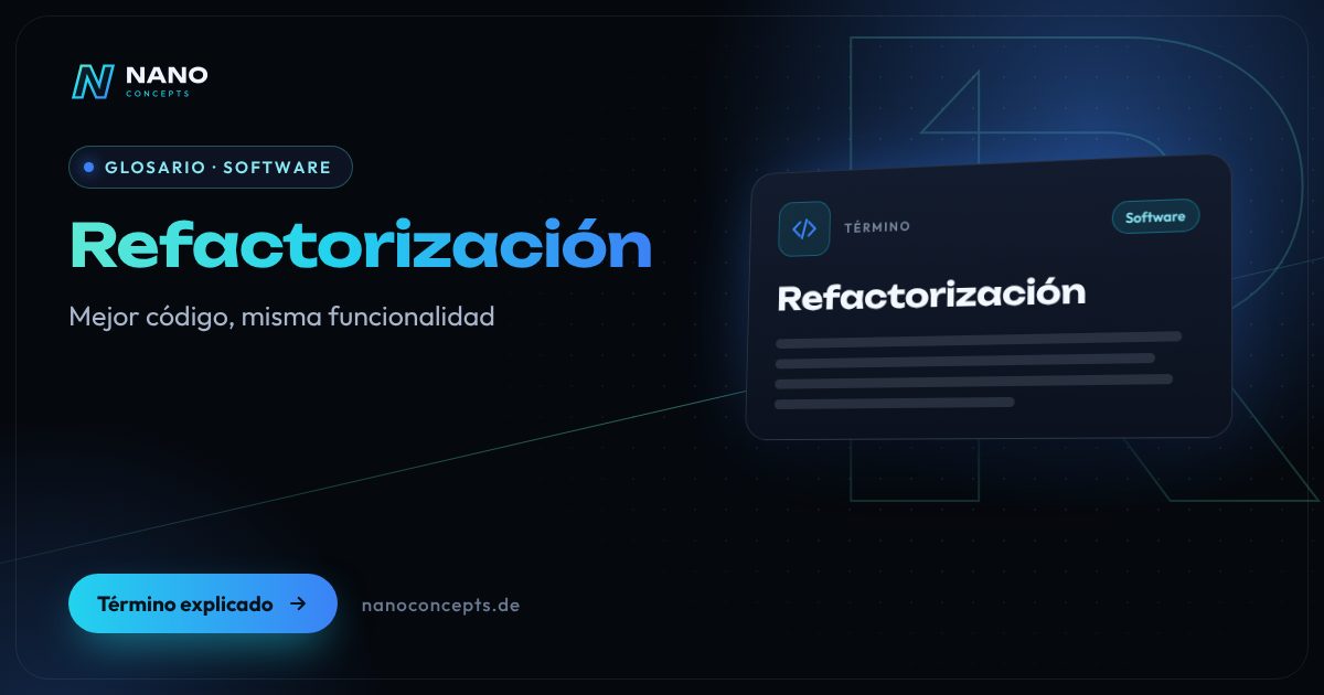 Imagen destacada: Refactorización