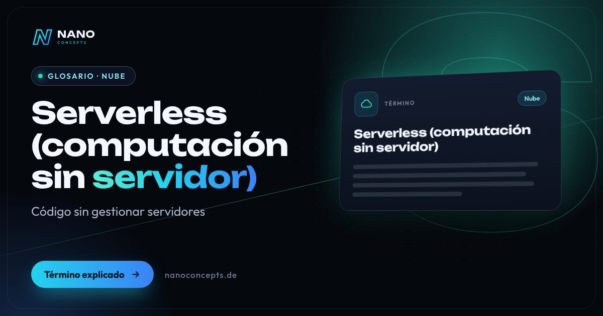 Imagen destacada: Serverless (computación sin servidor)