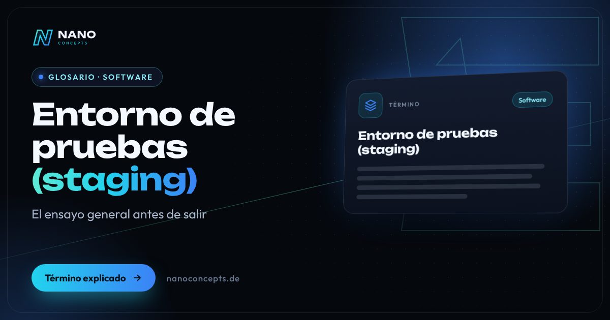 Imagen destacada: Entorno de pruebas (staging)