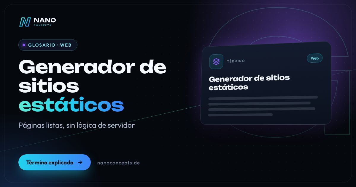 Imagen destacada: Generador de sitios estáticos