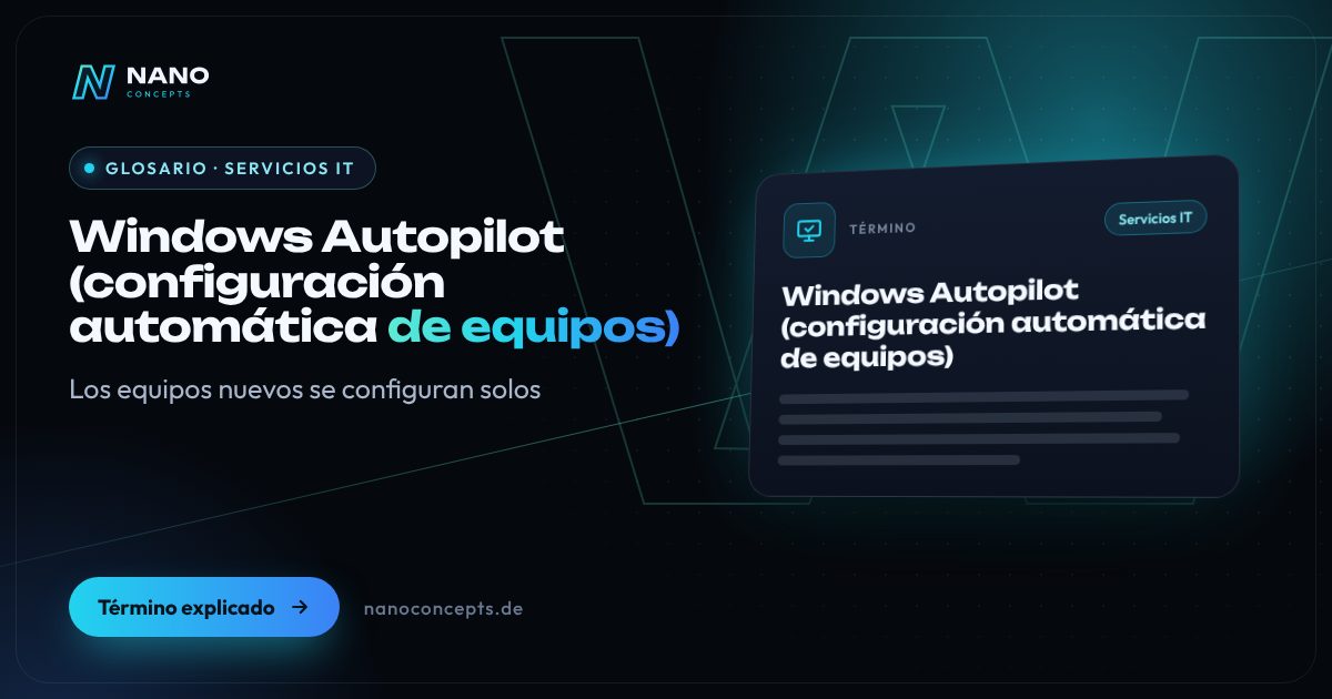 Imagen destacada: Windows Autopilot (configuración automática de equipos)