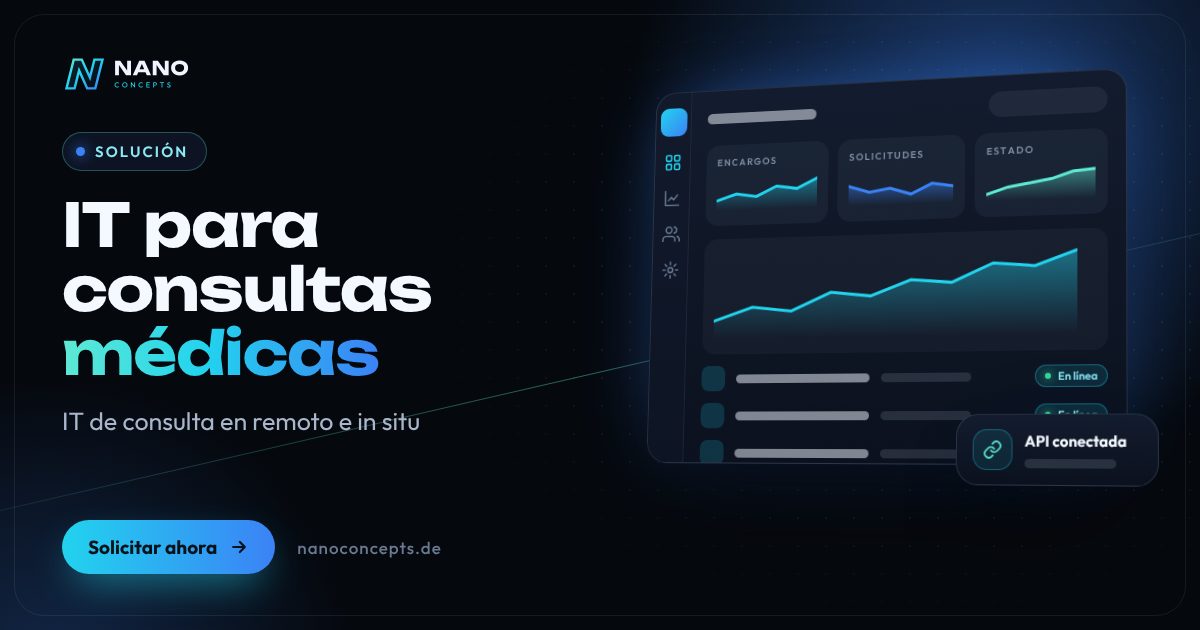 Imagen destacada: Servicio IT para consultas médicas