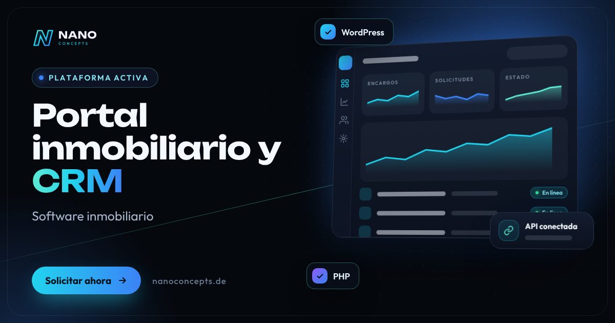 Imagen destacada: Portal inmobiliario y CRM