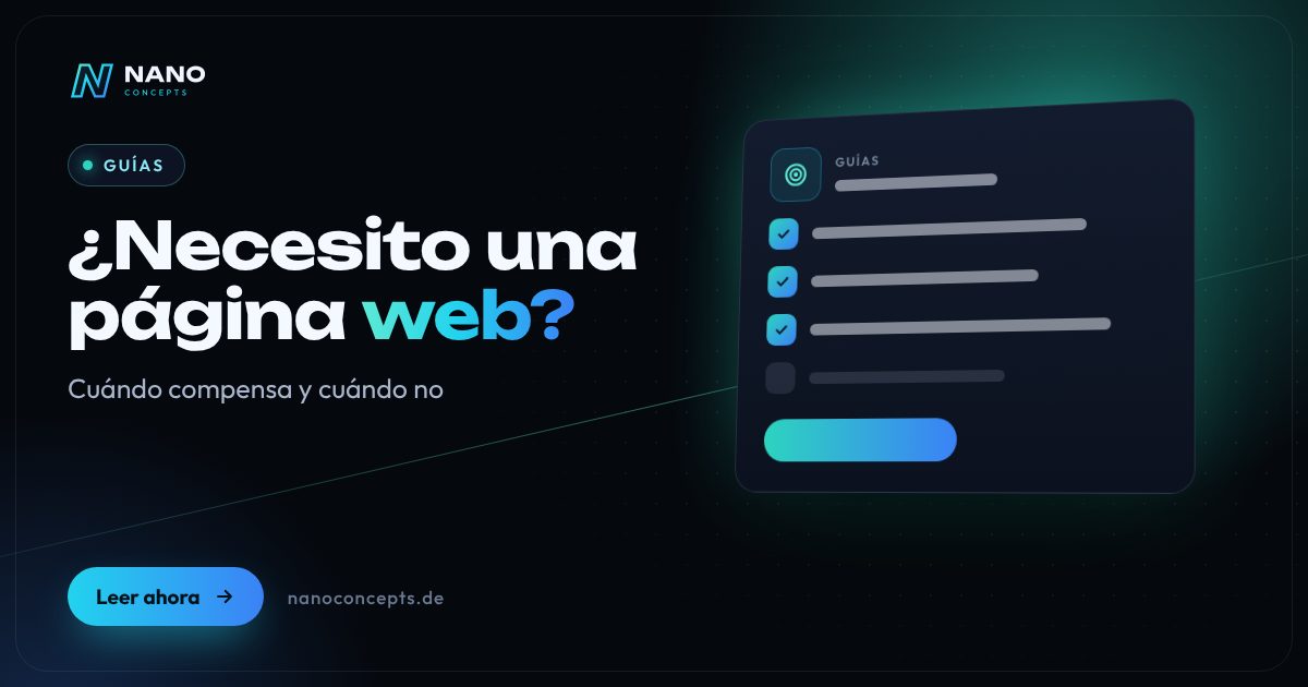 Imagen destacada: ¿Necesito una página web propia?