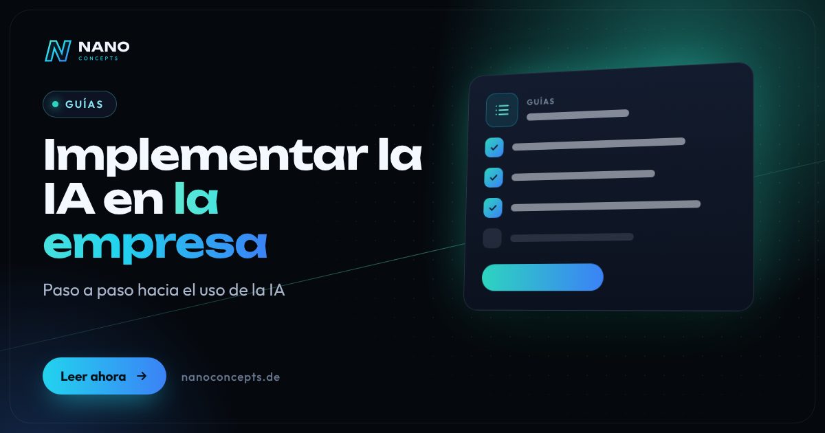 Imagen destacada: ¿Cómo implementar la IA en una empresa?