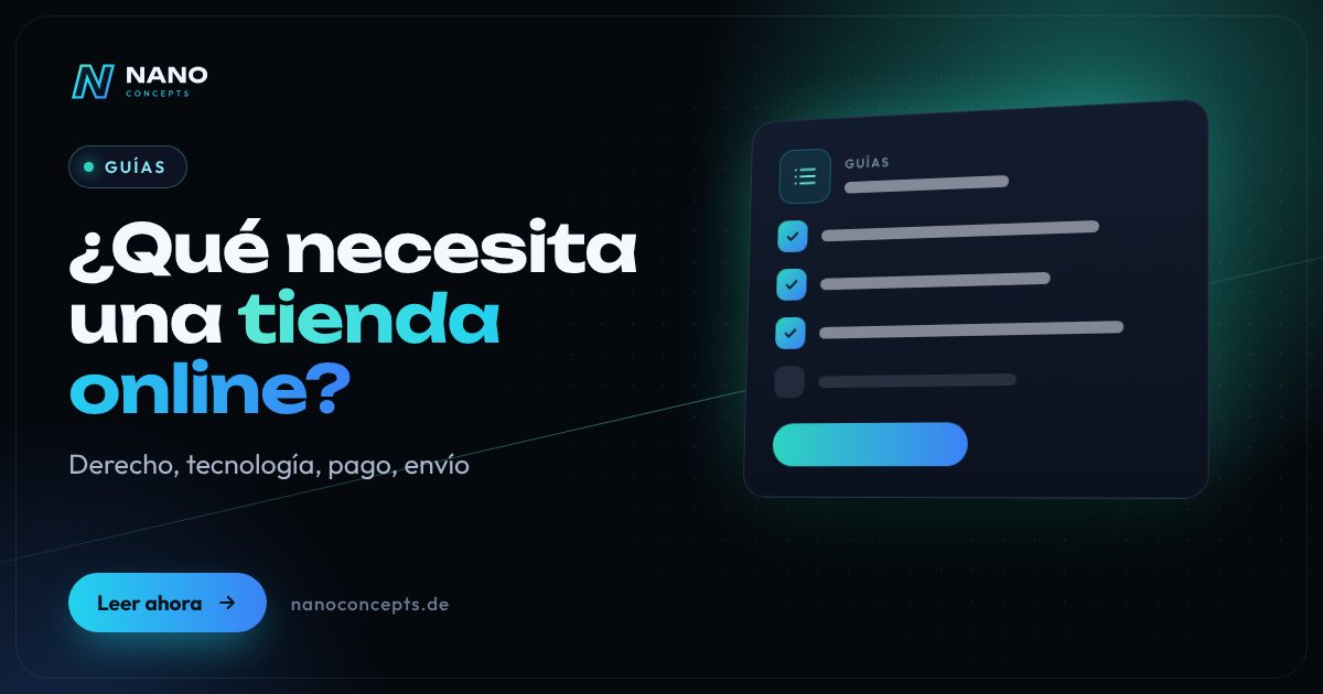 Imagen destacada: ¿Qué se necesita para tener una tienda online propia?