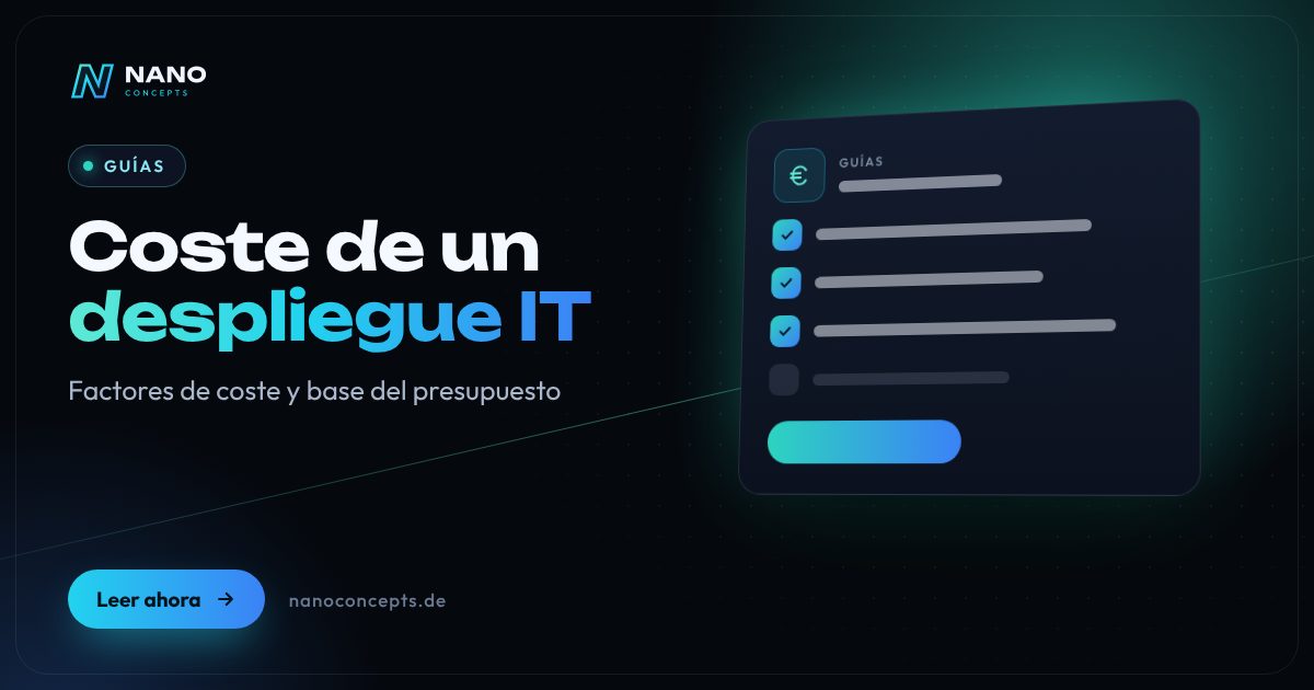 Imagen destacada: ¿Cuánto cuesta un despliegue IT (rollout) y de qué depende el precio?